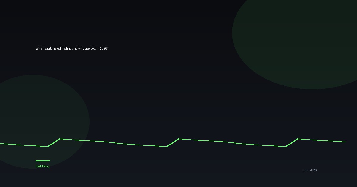 What is automated trading and why use bots in 2026?